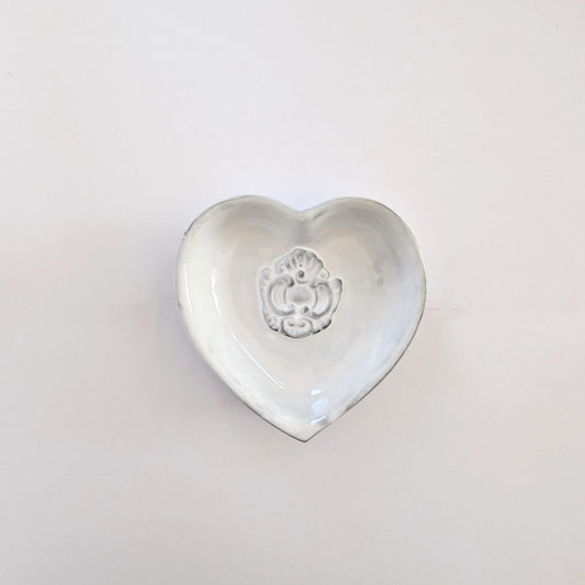 キャロン プレート ハート型 Charles