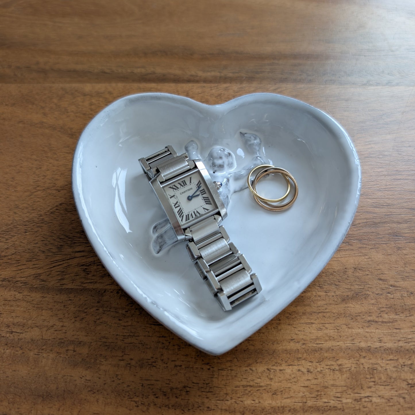 キャロン プレート ハート型 Mon Ange