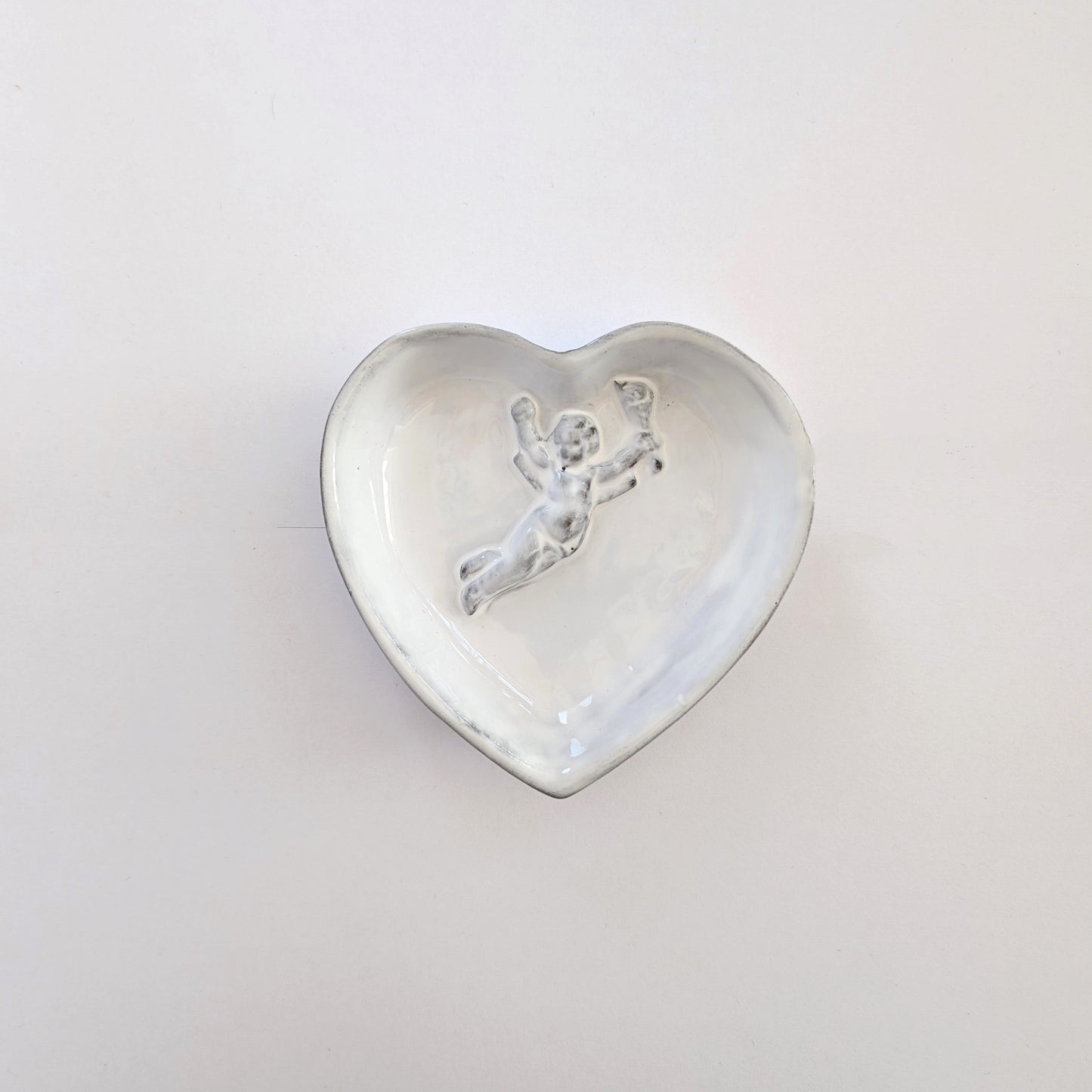 キャロン プレート ハート型 Mon Ange